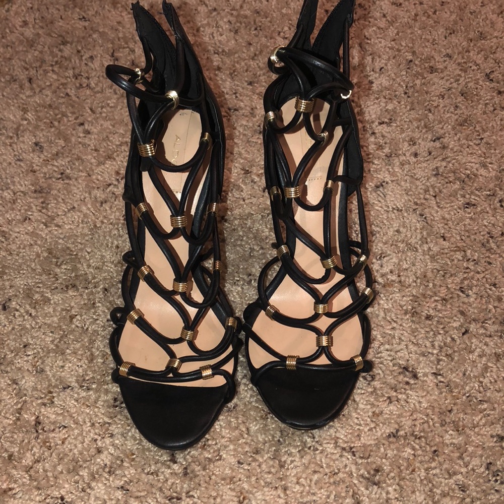 Black heels